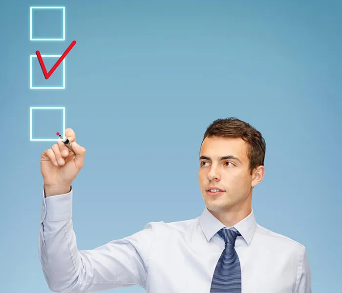 Quality checking a project checklist